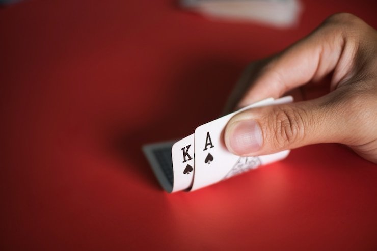 majur4d mobile app interface showing live blackjack table on smartphone screen